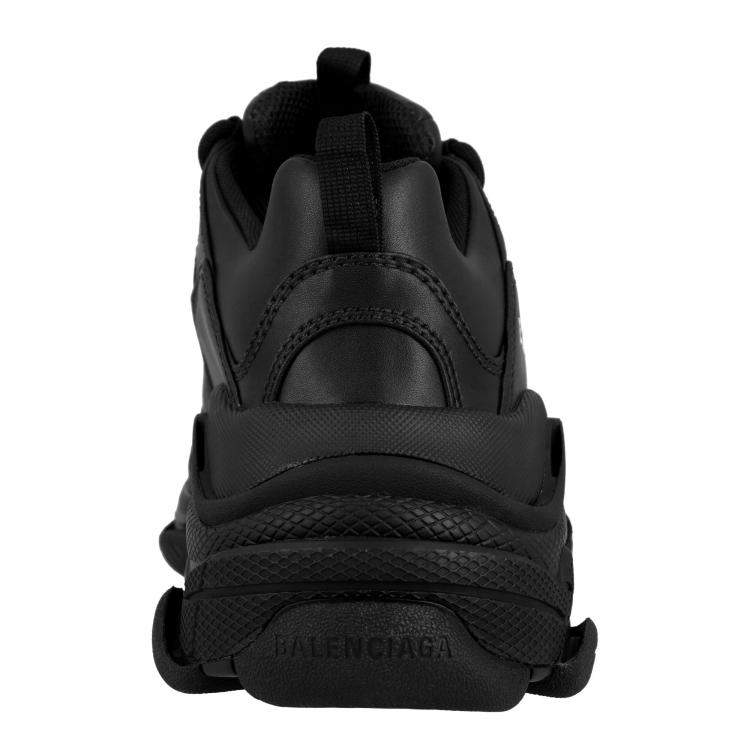 Pre Owned Balenciaga Black Triple S Sneakers EU 38