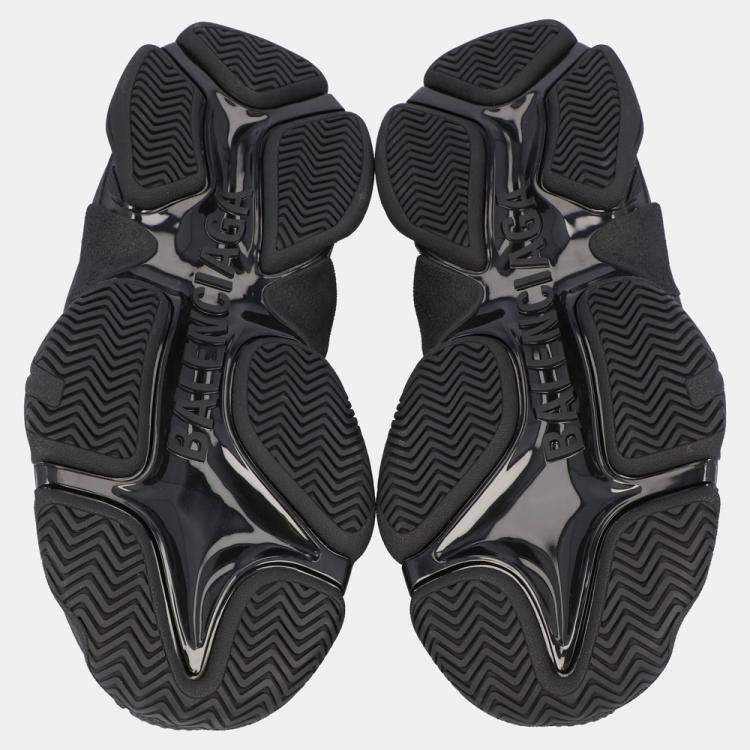 Pre Owned Balenciaga Black Triple S Sneakers Size EU 39