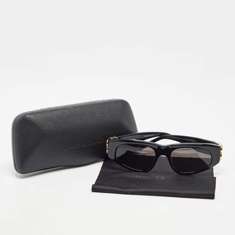 Pre Owned Balenciaga Black BB0095S Cat Eye Sunglasses