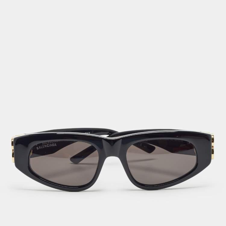 Pre Owned Balenciaga Black BB0095S Cat Eye Sunglasses