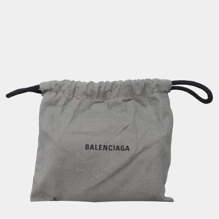 Pre Owned Balenciaga Papier Mini Folded Wallet