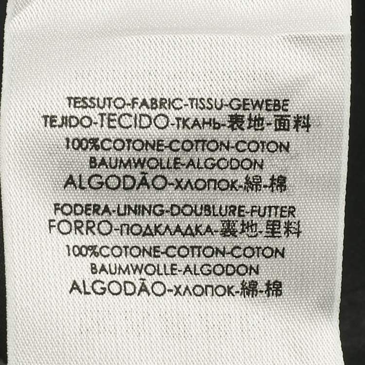 Pre Owned Balenciaga Black Logo Print Cotton Baseball Cap L