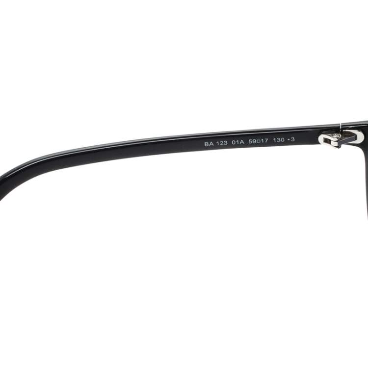 Pre Owned Balenciaga Black BA123 Extreme Cat Eye Sunglasses