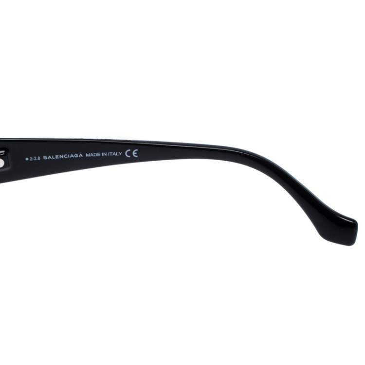 Pre Owned Balenciaga Black Gradient BA 99 Cat Eye Sunglasses