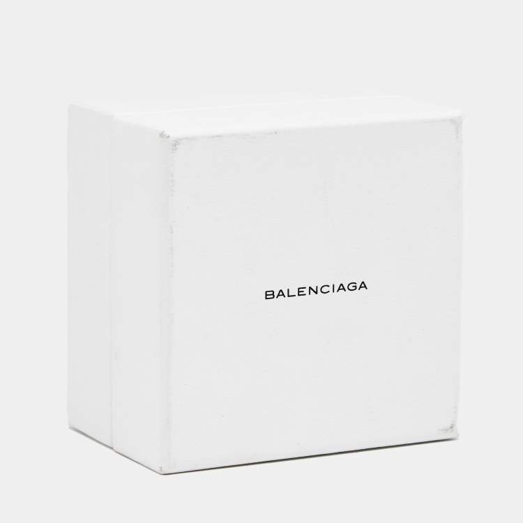 Pre Owned Balenciaga Chain Link Gold-Tone Collar Necklace