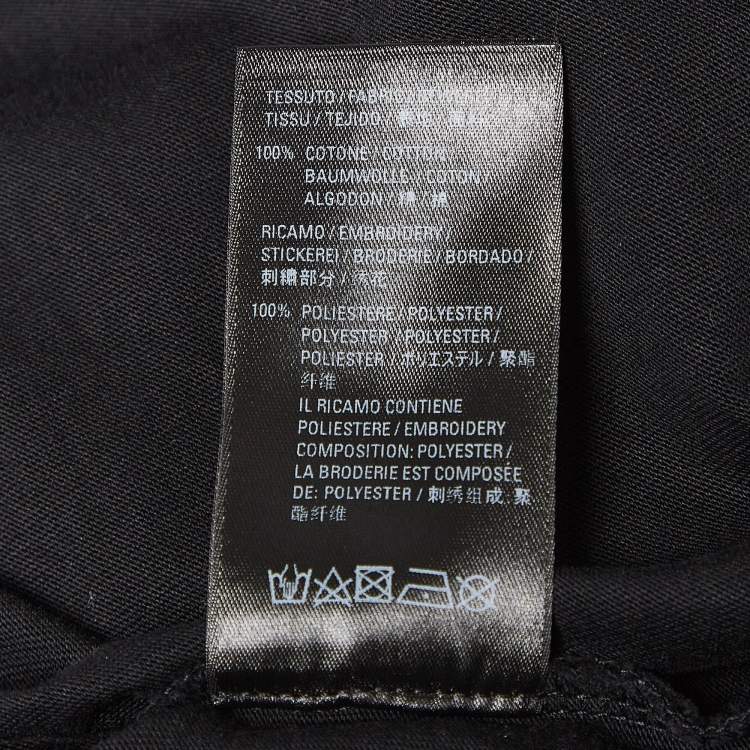 Pre Owned Balenciaga Black Cotton Jersey Oversized T-Shirt L
