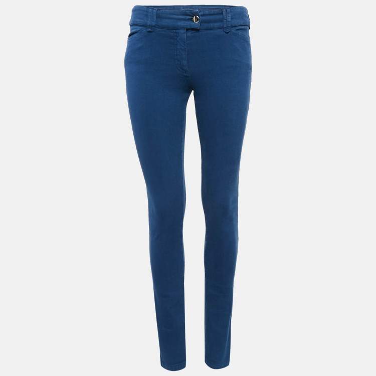 Pre Owned Balenciaga Blue Denim Tight Fit Jeans M Waist 28" 