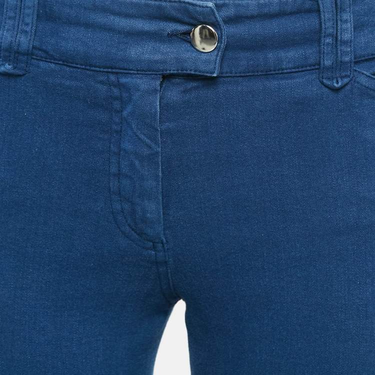 Pre Owned Balenciaga Blue Denim Tight Fit Jeans M Waist 28" 