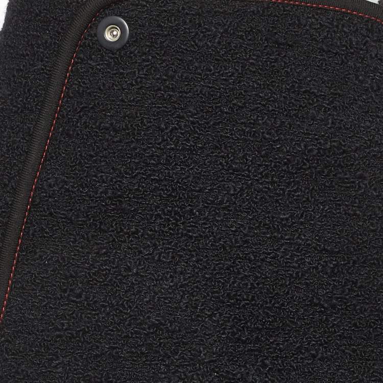 Pre Owned Balenciaga Black Boucle Wool Midi Skirt S