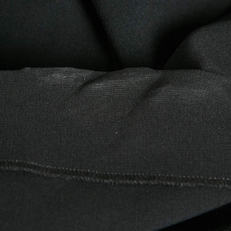 Pre Owned Balenciaga Black Crepe Trousers M