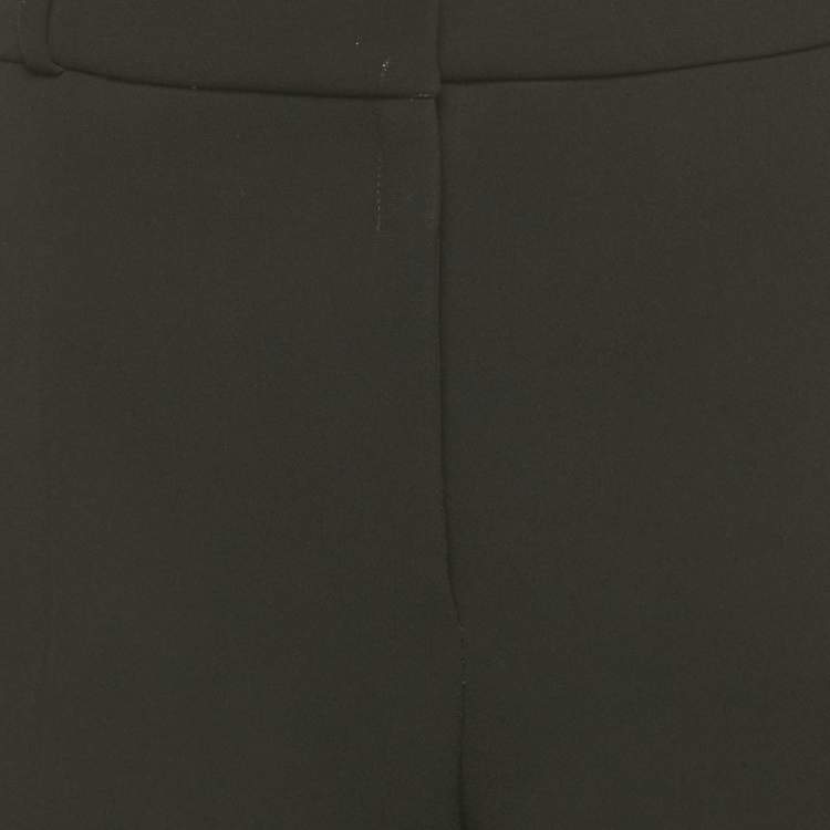 Pre Owned Balenciaga Black Crepe Tailored Trouser M 