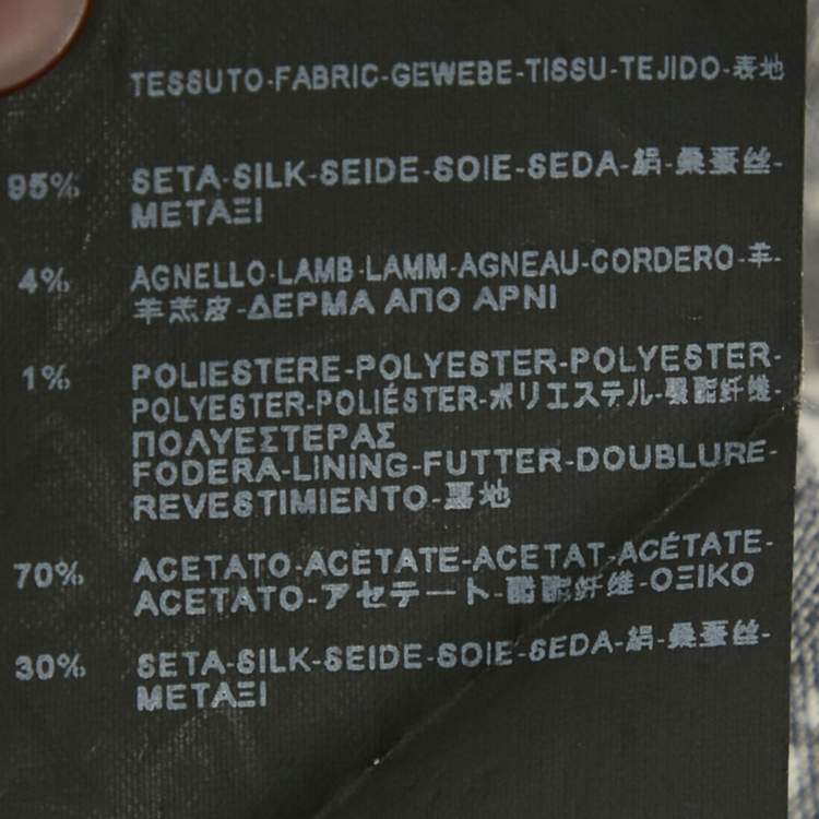 مملوكة مسبقًا Balenciaga Monochrome Scribbled Noise Print Silk Mini Dress M