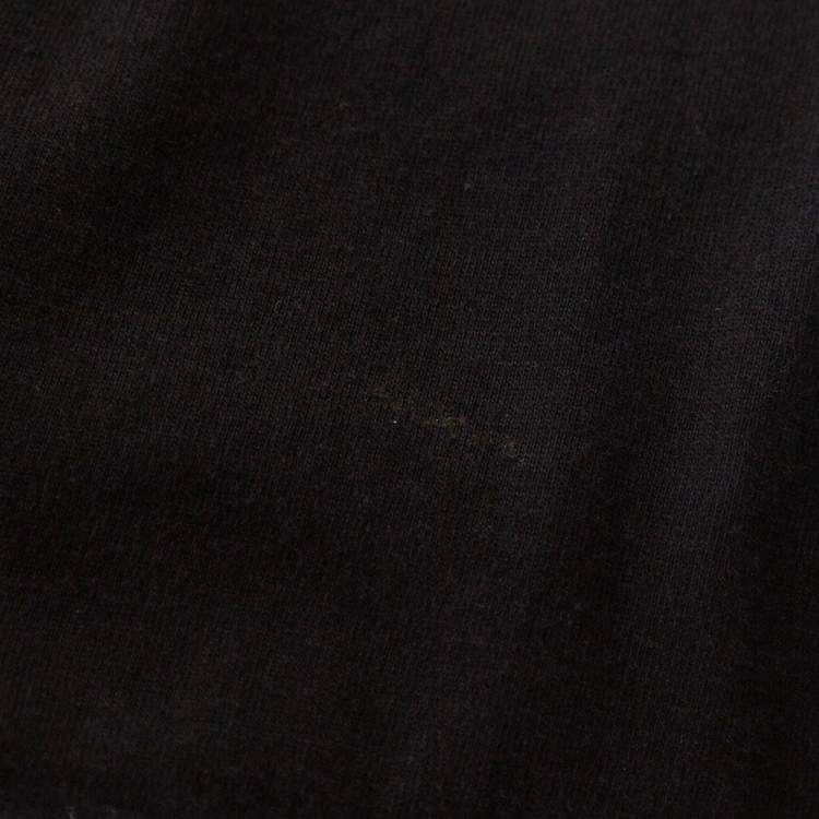 Pre Owned Balenciaga Black Cotton Asymmetric Kimono T Shirt M 