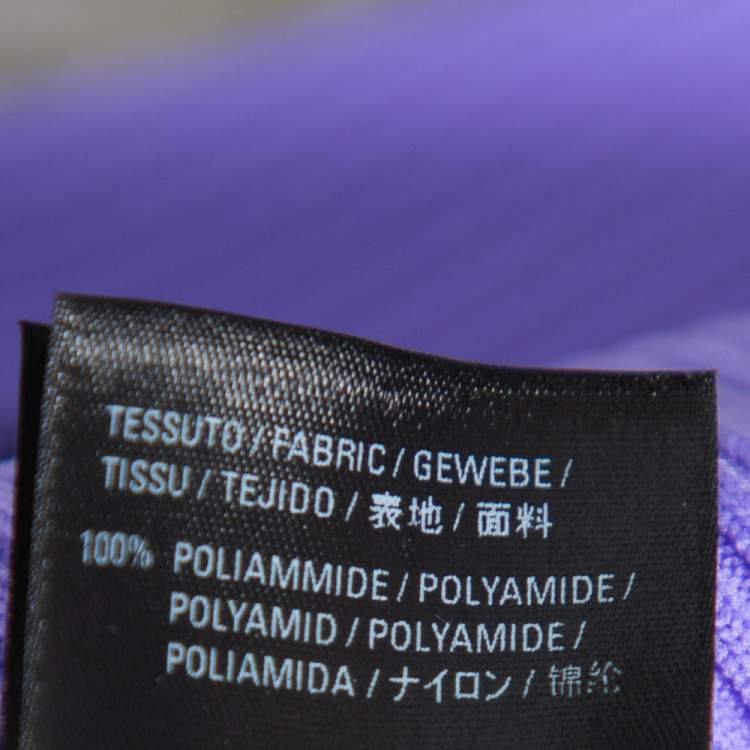 Pre Owned Balenciaga Lavender Rib Knit Long Sleeve Crewneck T-Shirt XL