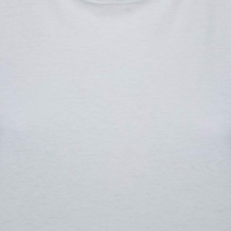 Pre Owned Balenciaga White Cotton Oversized Crewneck T-Shirt XS