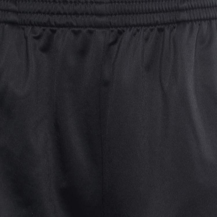 Pre Owned Balenciaga Black Jersey Logo-Tape Detail Joggers S