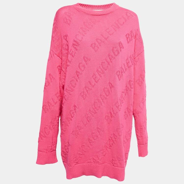 Balenciaga jumper hot sale pink