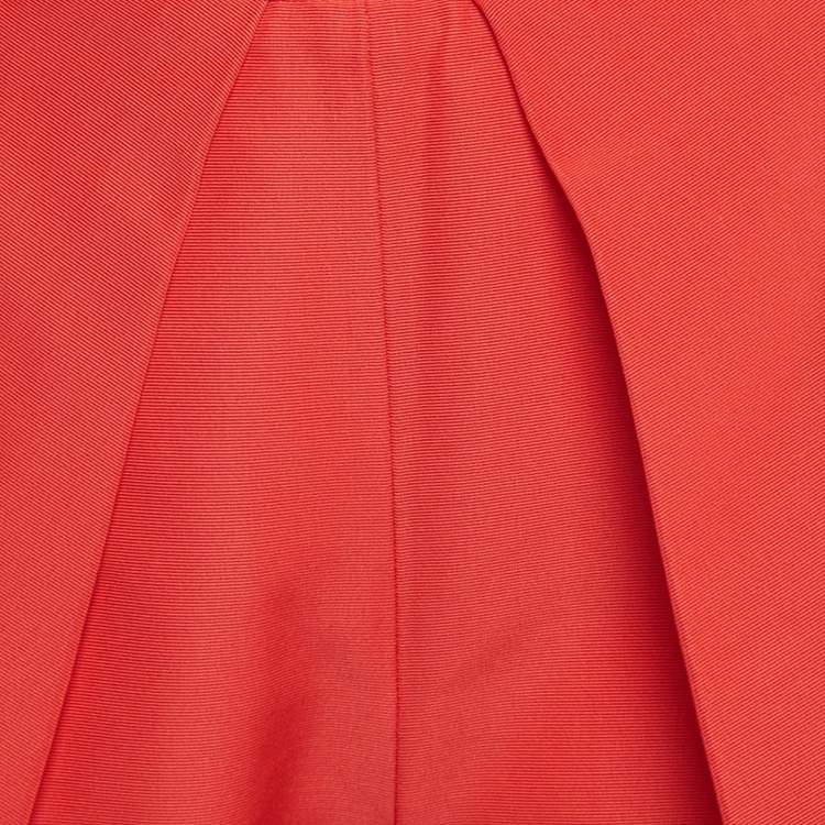 Pre Owned Balenciaga Pink Crepe High Waist Shorts S
