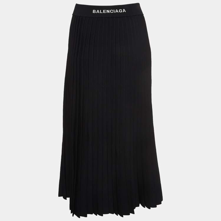 スカート BALENCIAGA WOMENS HOURGLASS MIDI SKIRT IN BLACK Women's Hourglass Midi Skirt in Black | Balenciaga CA