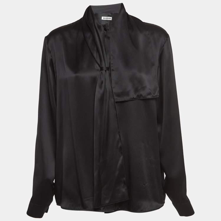 Balenciaga silk shirt hotsell