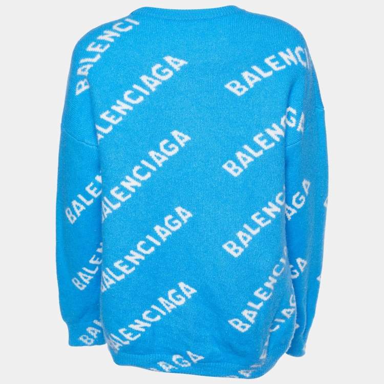 Balenciaga jumper logo best sale