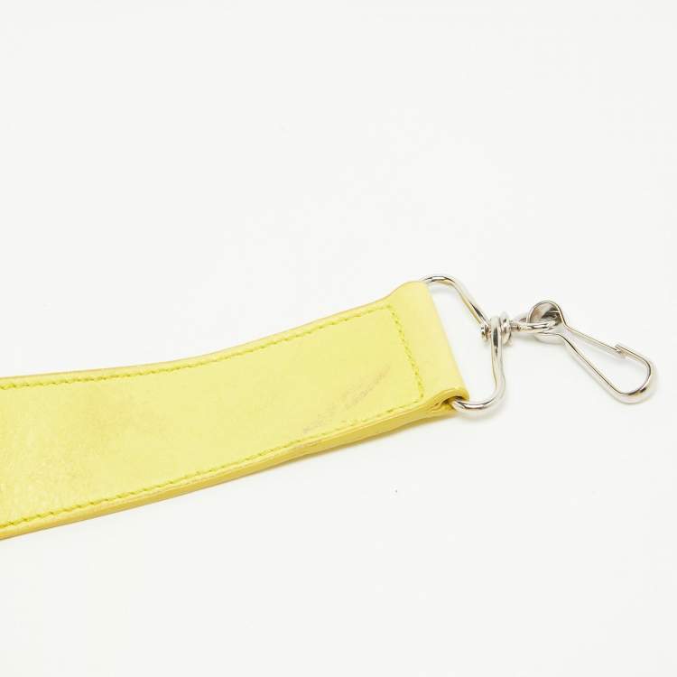 Pre Owned Balenciaga Yellow Leather GSH Part Time Tote