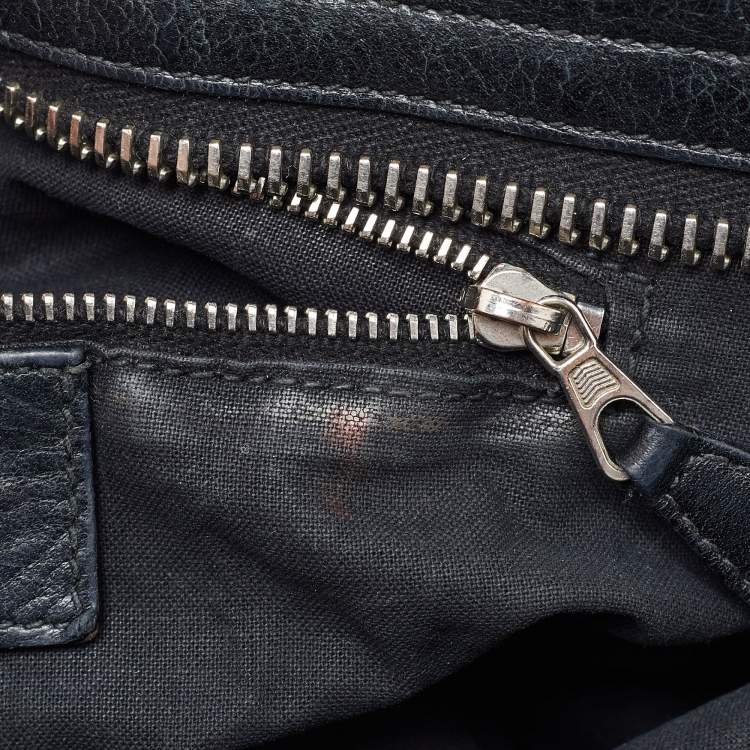 Pre Owned Balenciaga Deep Green Leather GSH Classic City Bag