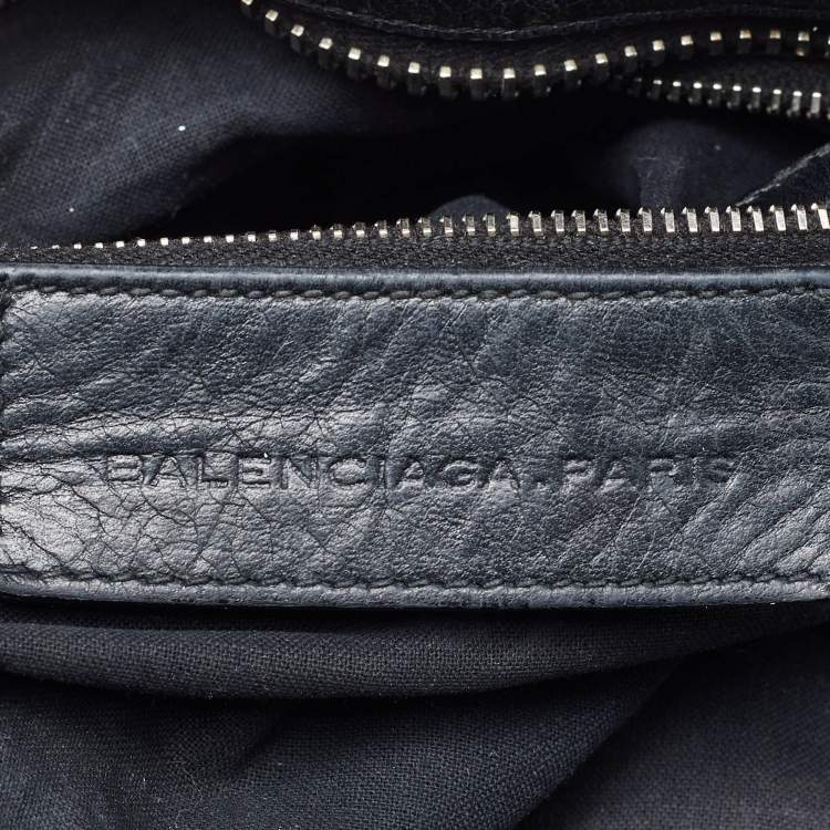 Pre Owned Balenciaga Deep Green Leather GSH Classic City Bag