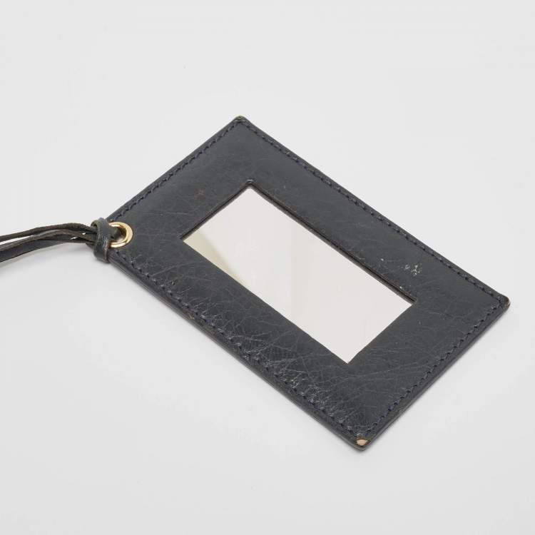 Pre Owned Balenciaga Grey Leather GGH Motorcycle City Bag