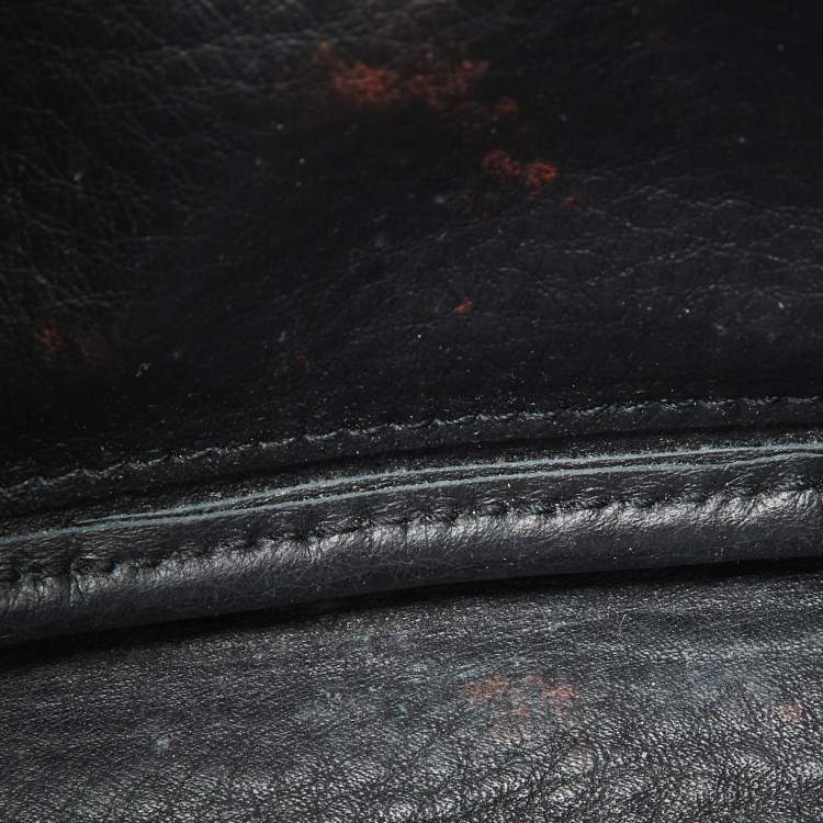 Pre Owned Balenciaga Grey Leather Extra Small Everyday Camera Bag