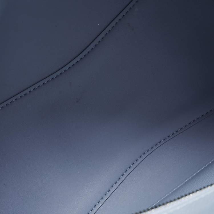 Pre Owned Balenciaga Light Blue Leather Small Neo Classic Tote