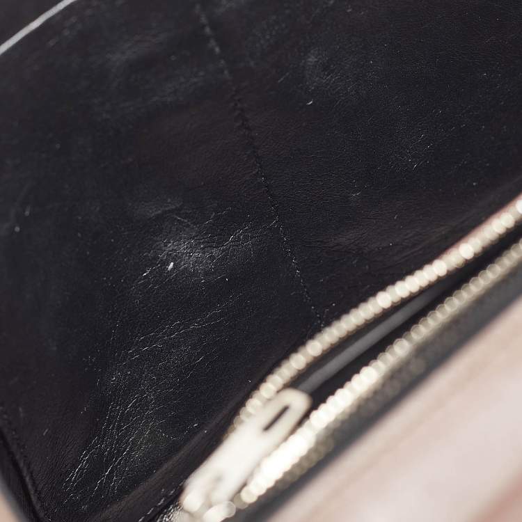 Pre Owned Balenciaga Taupe Leather Le Dix Cartable S Top Handle Bag