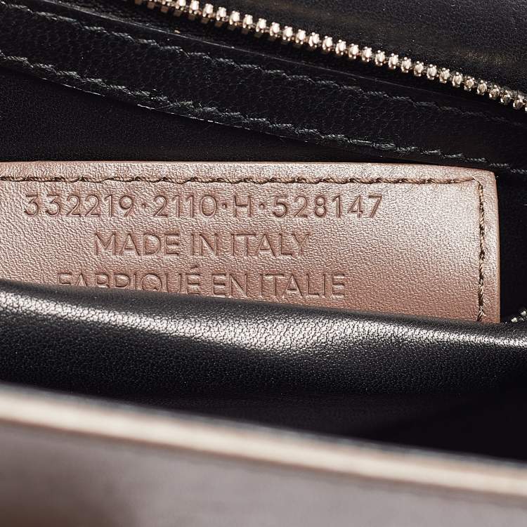 Pre Owned Balenciaga Taupe Leather Le Dix Cartable S Top Handle Bag