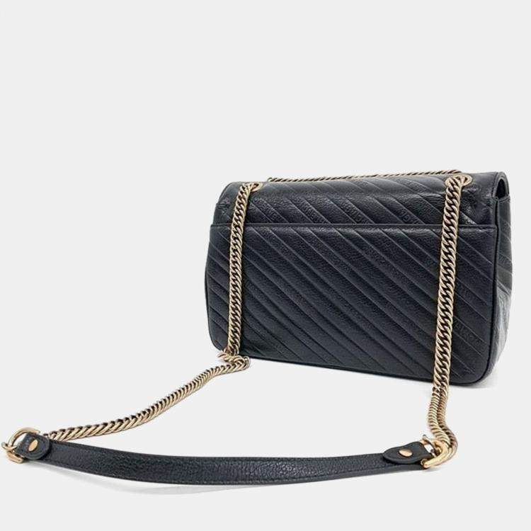 Pre Owned Balenciaga BB chain shoulder bag