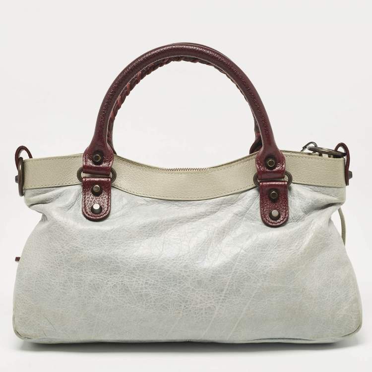 Pre Owned Balenciaga Multicolor Leather Classic First RH Bag