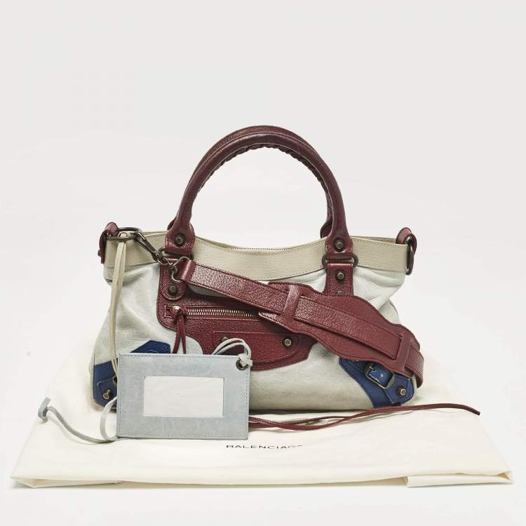 Pre Owned Balenciaga Multicolor Leather Classic First RH Bag