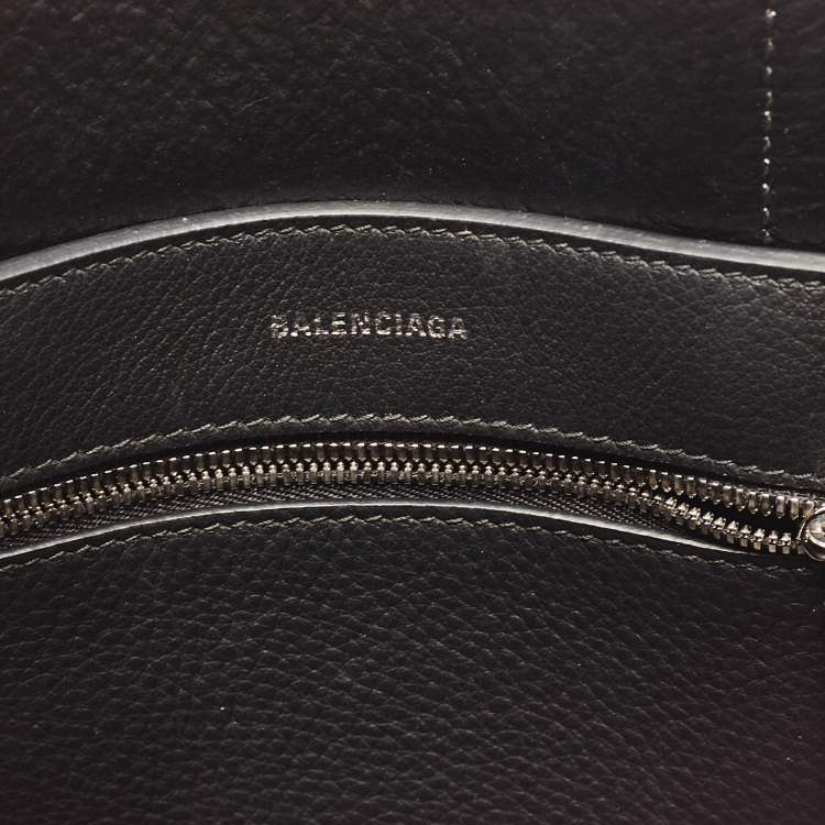 Pre Owned Balenciaga Neon Pink Leather XXS Everyday Tote