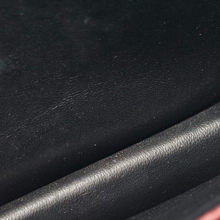 Pre Owned Balenciaga Burgundy Croc Embossed Leather Sharp Shoulder Bag