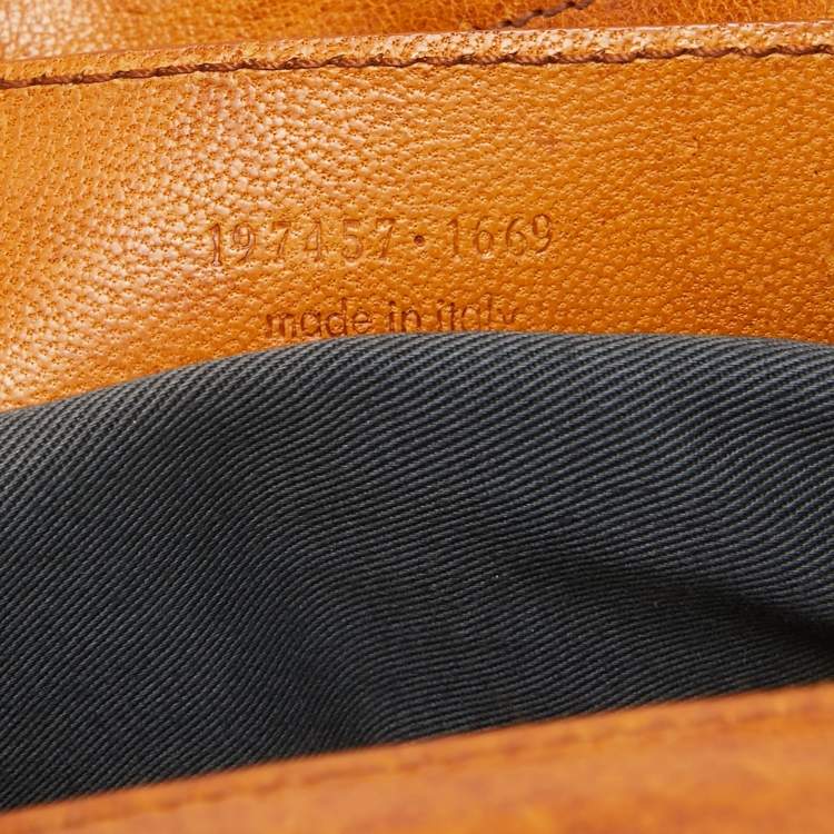 Pre Owned Balenciaga Tan Leather Cherche Midi Shoulder Bag