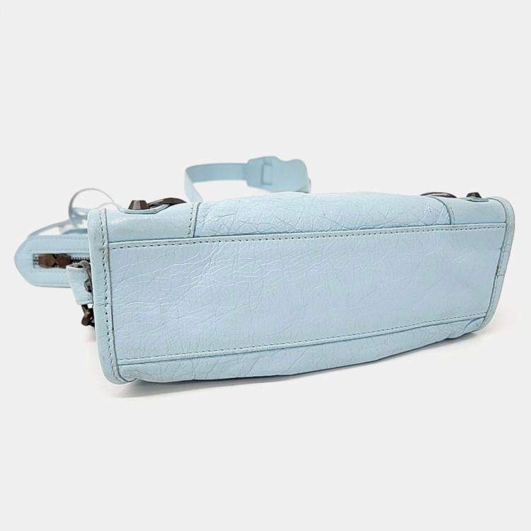 Pre Owned Balenciaga Motor Mini City Bag