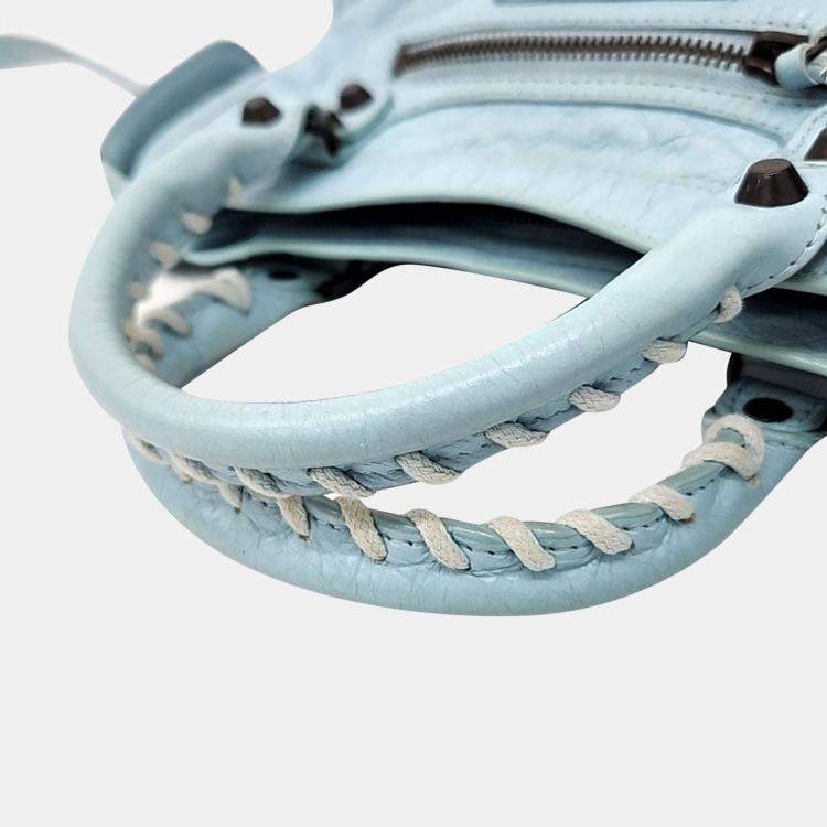 Pre Owned Balenciaga Motor Mini City Bag