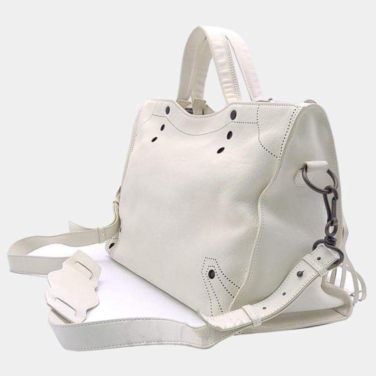 Pre Owned Balenciaga Blackout City Medium Bag