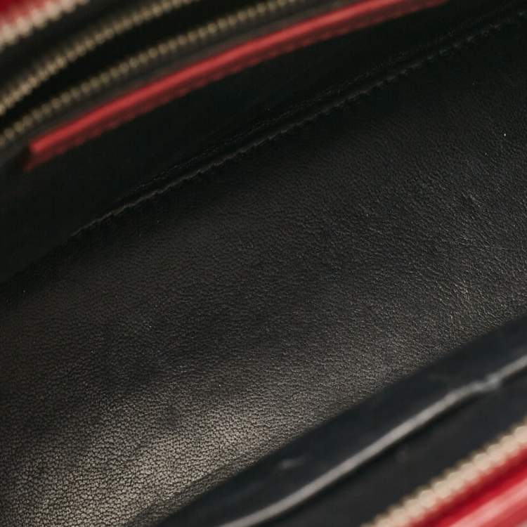 Pre Owned Balenciaga Red Leather Le Dix Cartable Top Handle Bag