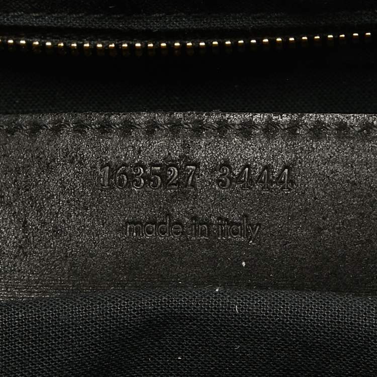 Pre Owned Balenciaga Black Suede and Leather Frame Satchel