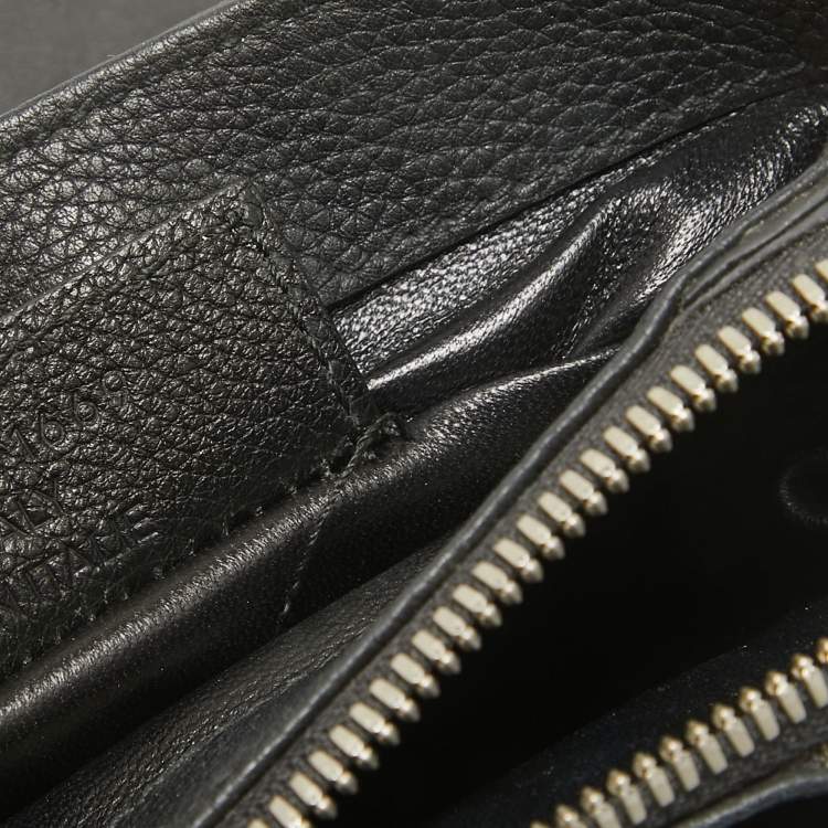 Pre Owned Balenciaga Black Alligator and Leather Le Dix Cartable Top Handle Bag