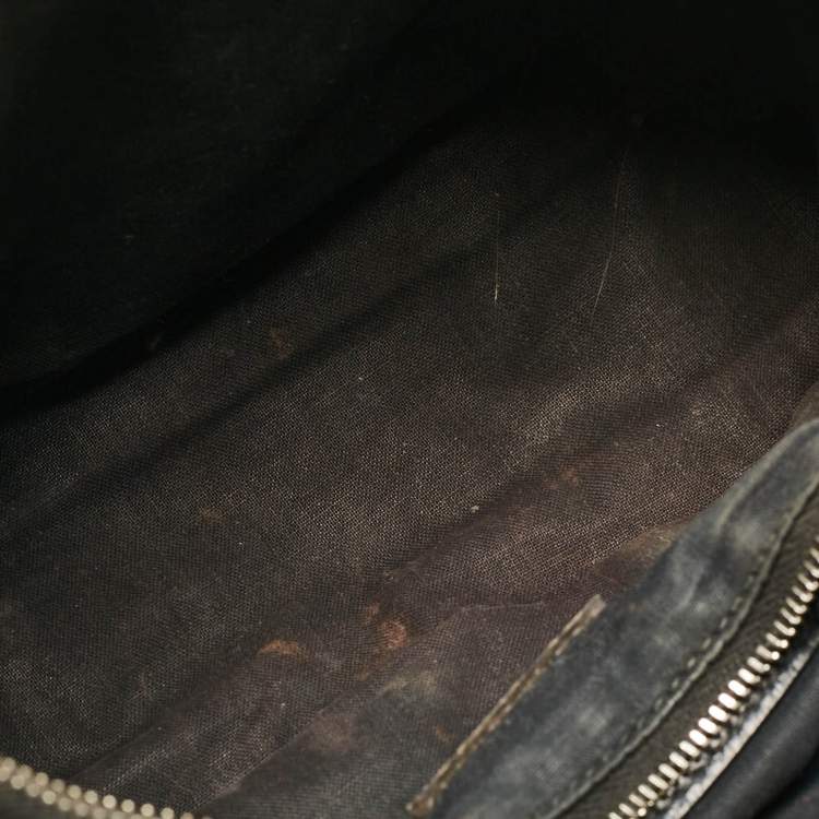 Pre Owned Balenciaga Black Leather Mini Classic City Bag