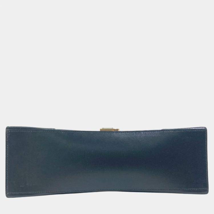 Pre Owned Balenciaga Black White Crossbody Bag