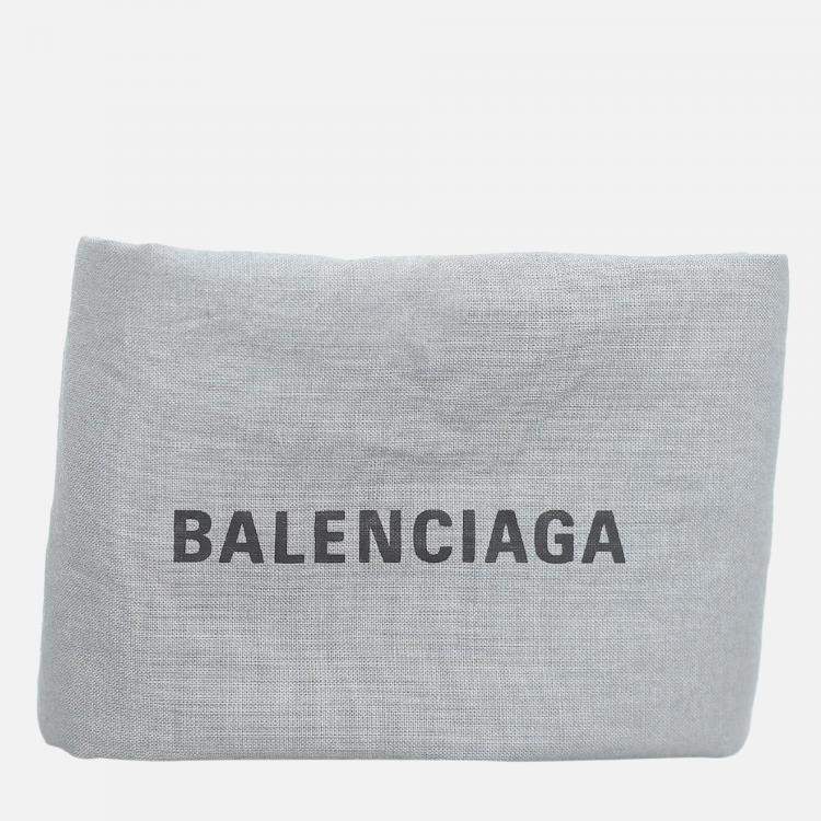 Pre Owned Balenciaga Graffiti Leather Belt Bag