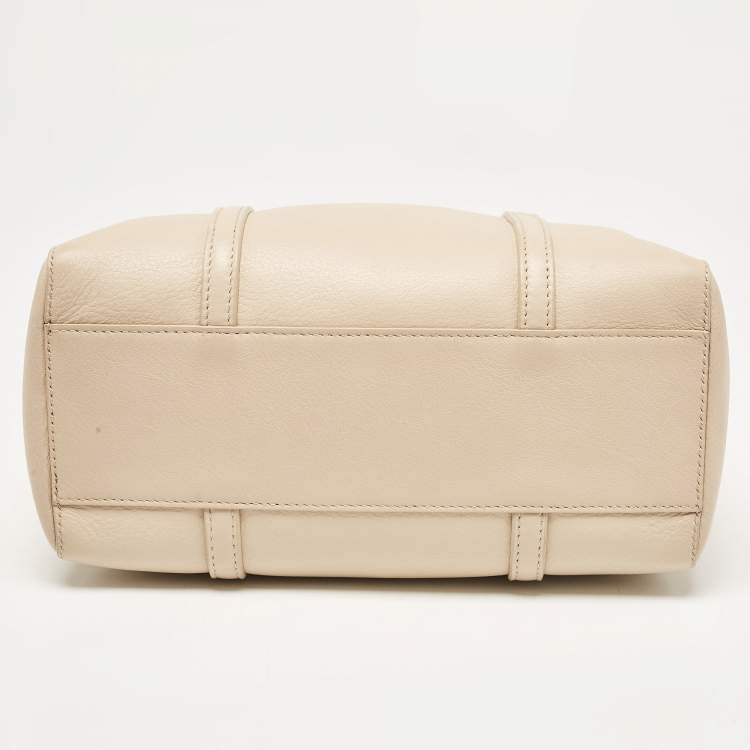 Pre Owned Balenciaga Beige Leather XS Everyday Tote
