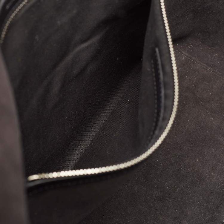 Pre Owned Balenciaga Black Leather Medium Mary Kate Tote